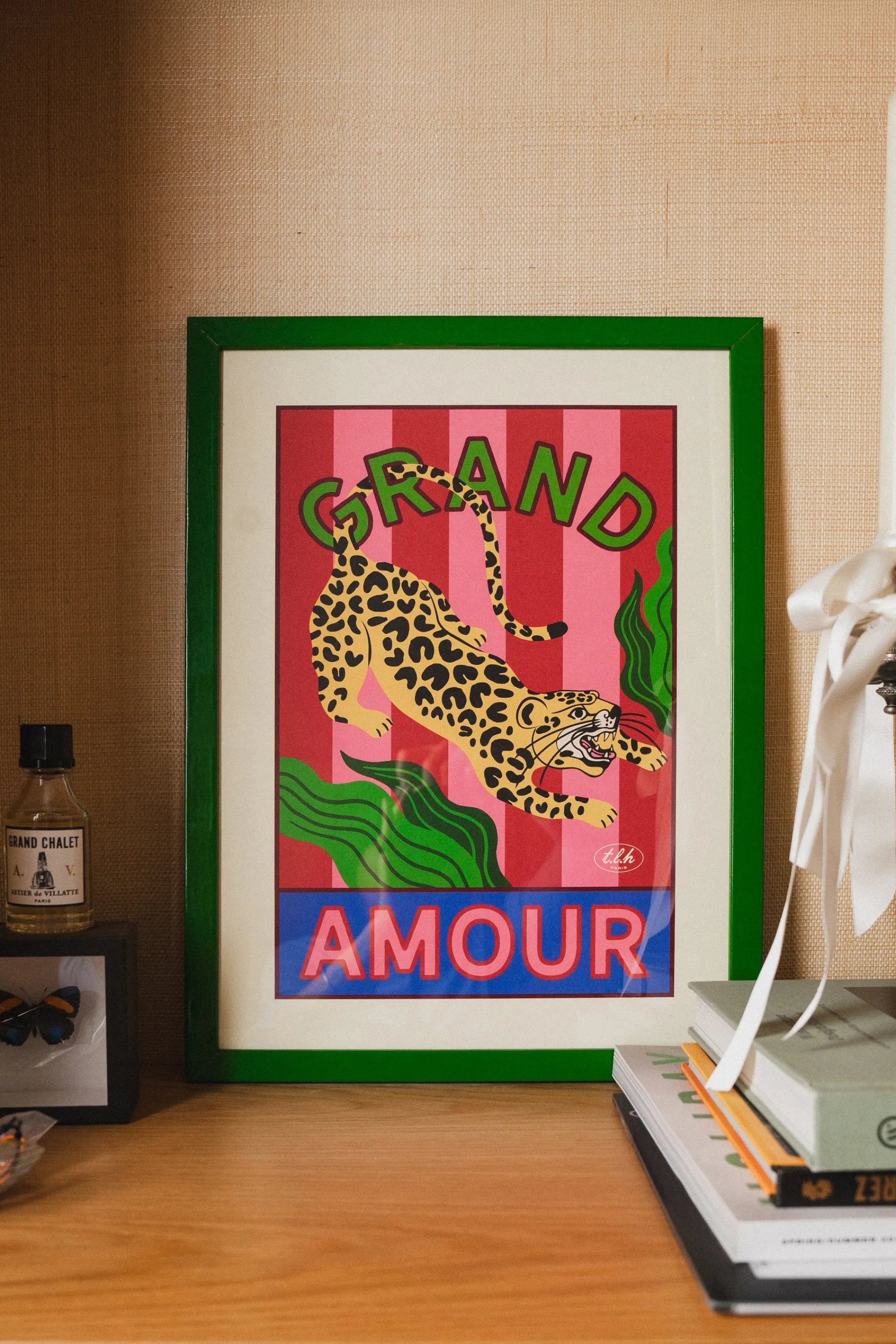 Make My Lemonade Décorations^AFFICHE A3 GRAND AMOUR LEOPARD