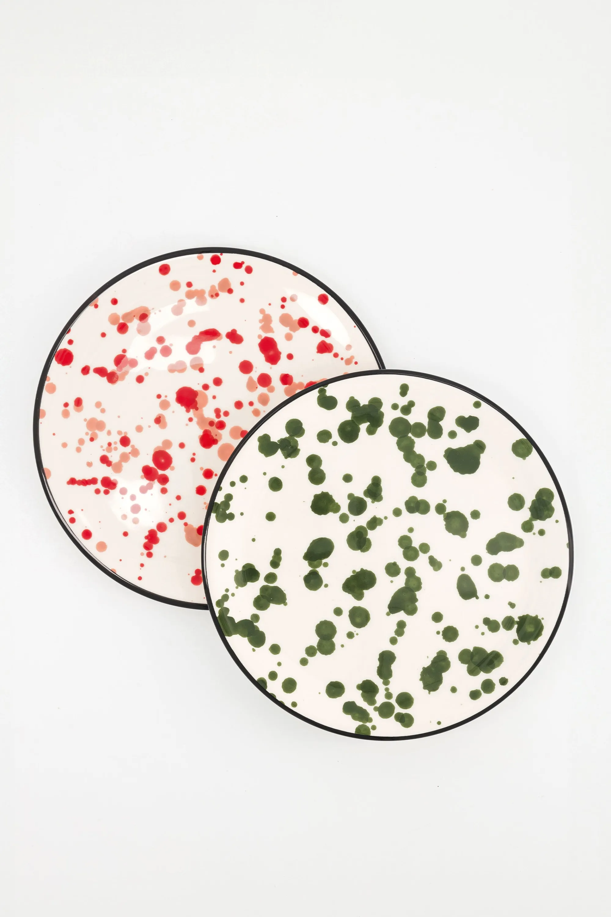 Make My Lemonade Art De La Table^LOT DE 2 ASSIETTES ELIZA DOTS