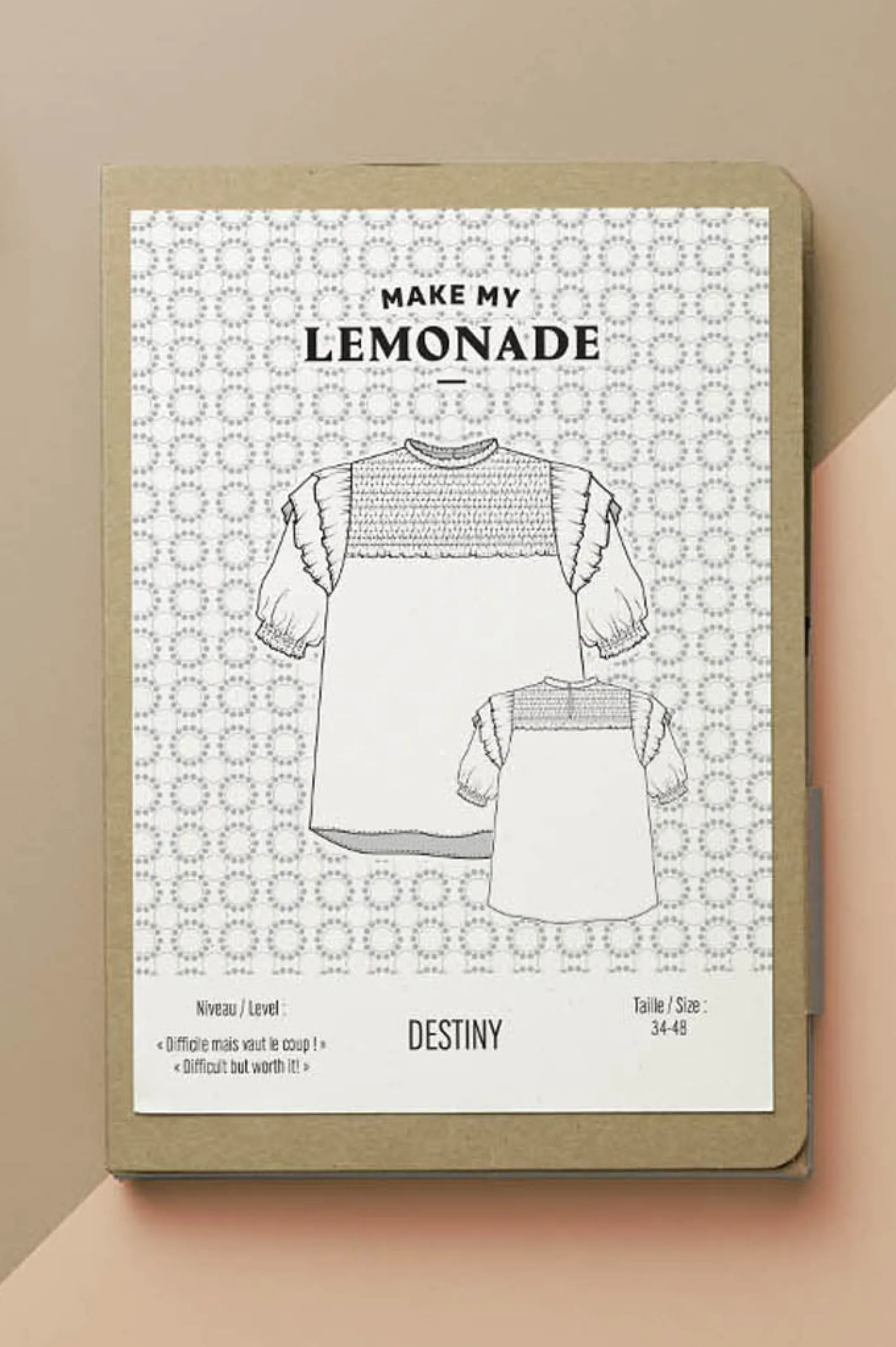 Make My Lemonade Mercerie & Couture | Patrons Papier^PATRON DE COUTURE DESTINY