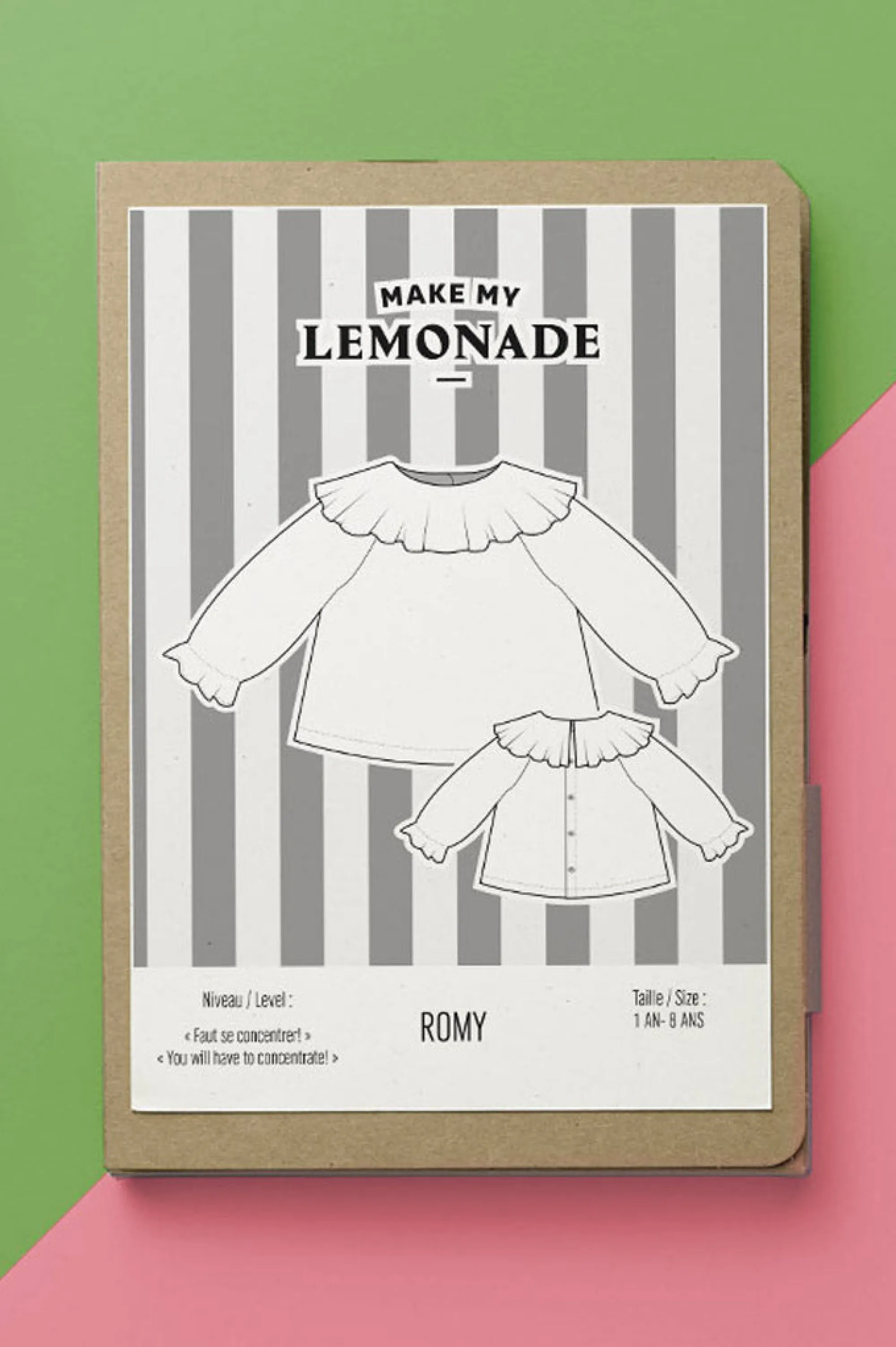 Make My Lemonade Patrons Pdf | Mercerie & Couture^PATRON DE COUTURE ROMY KIDS PDF