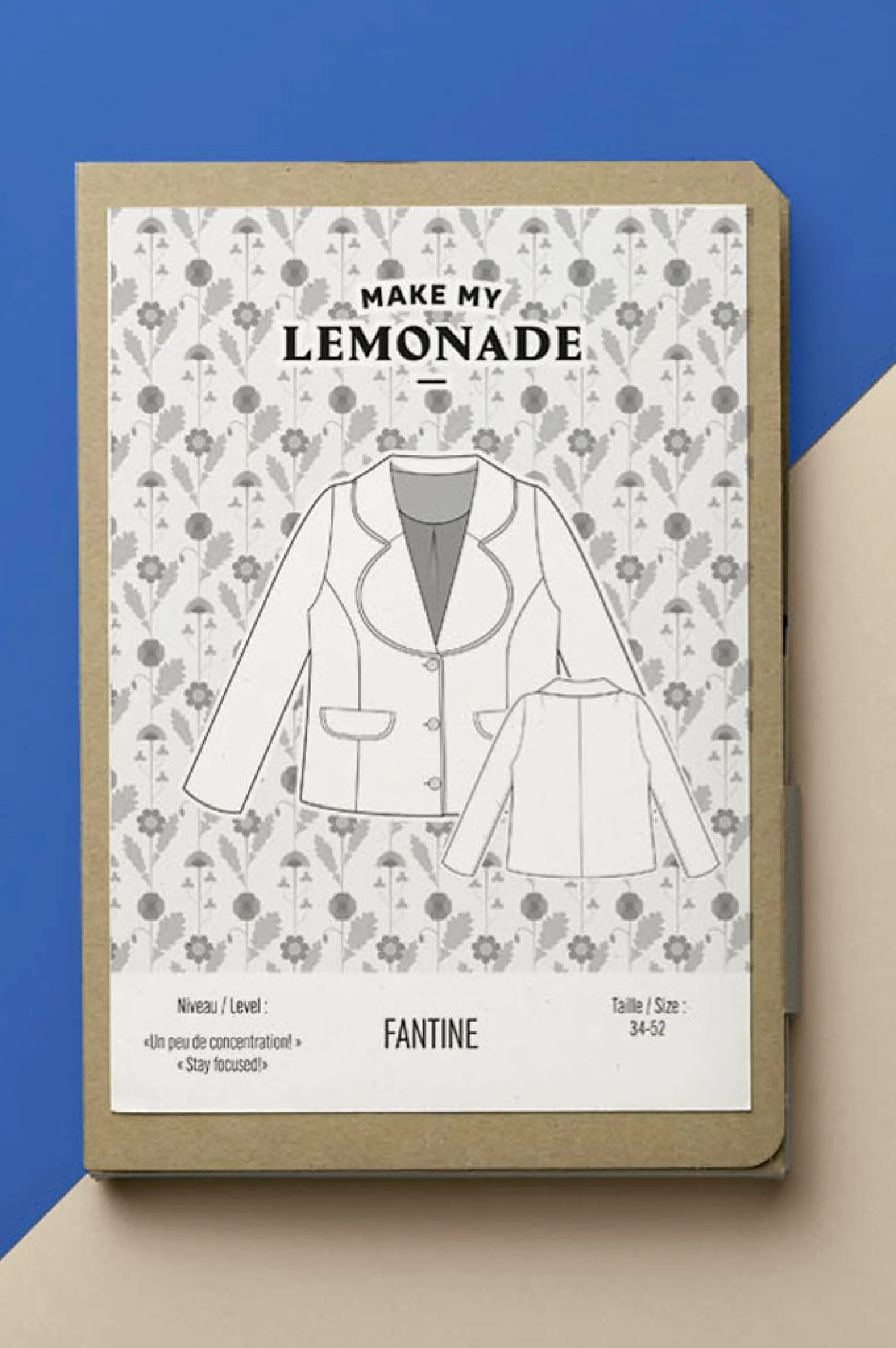 Make My Lemonade Patrons Pdf | Mercerie & Couture^PATRON DE COUTURE VESTE FANTINE PDF