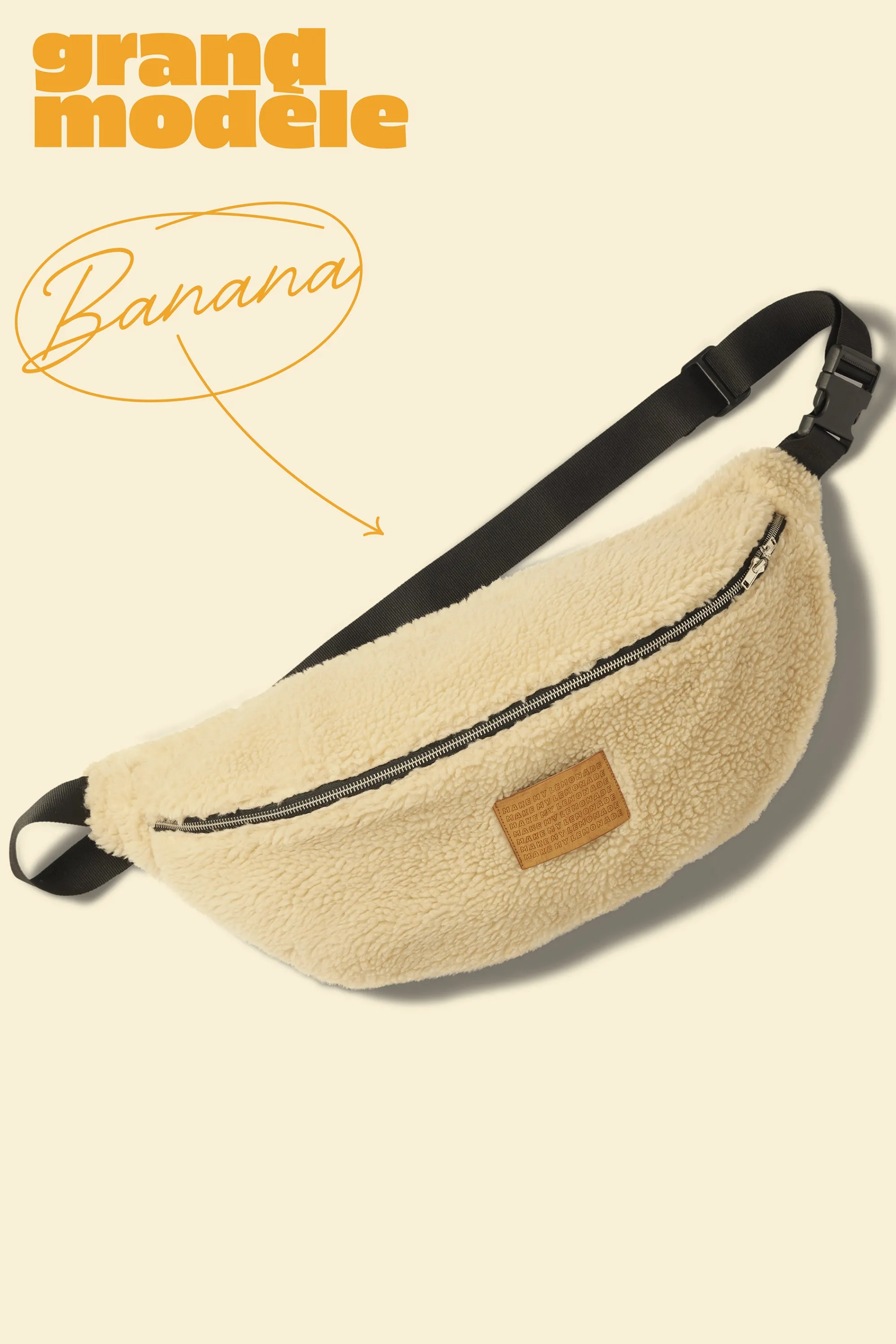 Make My Lemonade Bananes | Sacs & Bananes^SAC BANANA MOUMOUTE BEIGE