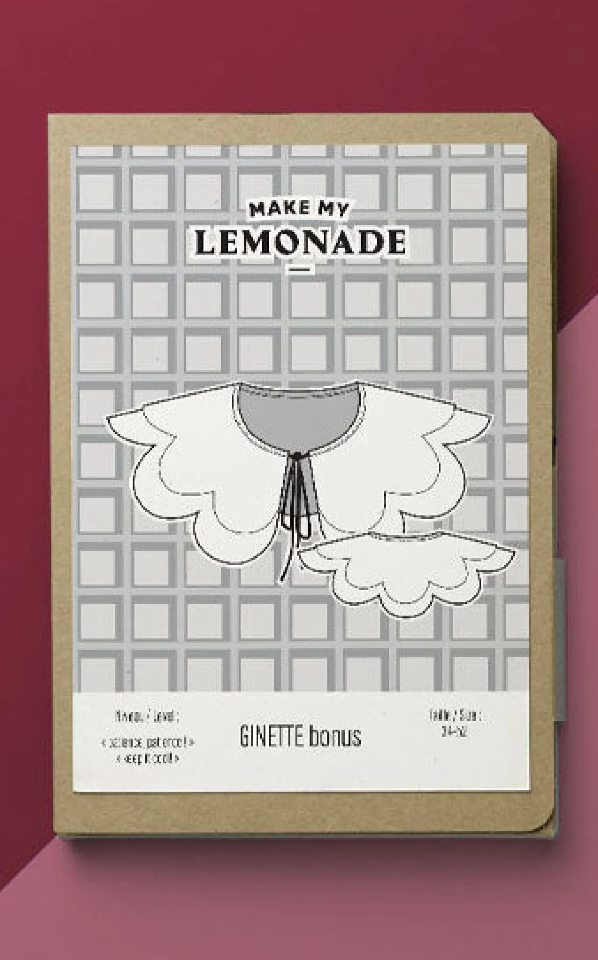 Make My Lemonade Patrons Pdf | Mercerie & Couture^TWIST PATRON DE COUTURE GINETTE